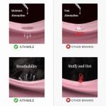 Cozy Women's V-Neck Oversized T-Shirt in Khaki