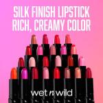 Wet n Wild Hydrating Silk Finish Lipstick - Dark Pink