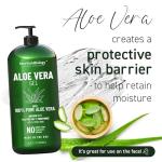 Aloe Vera Gel with Tea Tree Oil – 16.9 Oz