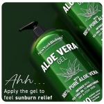 Aloe Vera Gel with Tea Tree Oil – 16.9 Oz