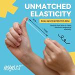 1500 Clear Elastic Hair Bands for Kids