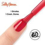Sally Hansen Insta-Dri Nail Polish, White on Time
