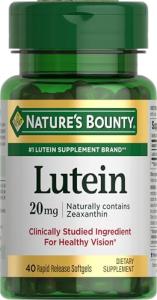 Lutein Eye Health Supplements, 20mg, 40 Softgels