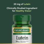Lutein Eye Health Supplements, 20mg, 40 Softgels