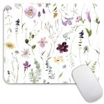 Floral Personalized Square Mouse Pad under $10