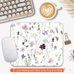 Floral Personalized Square Mouse Pad under $10