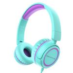 Kids Wired Headphones - Tangle-Free & Adjustable