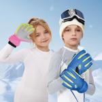 Kids Winter Snow Gloves - Windproof Mittens for Toddlers