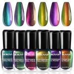 Holographic Nail Polish Set for Fun Manicures