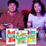 Tropical Tie-Dye Fruit Roll-Ups, Mini 4-Pack