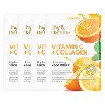 4-Pack Vitamin C Collagen Hydrating Face Masks