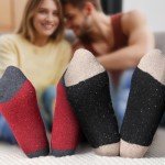5 Pairs Wool Socks for Women - Comfortable and Warm Womens Wool Socks, Wool Socks Women, Classic Women's Winter Socks, Super Soft Crew Socks for Women, Thick Knit Cabin Cozy Wool Socks Gifts For Women