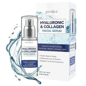 Hyaluronic Acid & Collagen Face Serum - 1.69 oz