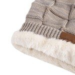 Warm Knit Beanie Hat for Men and Women