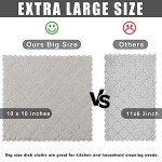 12-Pack Soft Coral Velvet Kitchen Towels