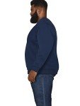 Men's Eversoft Fleece Sweatshirt - Navy, 4X