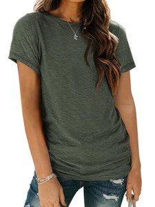 Trendy Oversized Short Sleeve Tee for Women