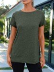 Trendy Oversized Short Sleeve Tee for Women