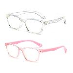 Kids Blue Light Blocking Glasses 2 Pack