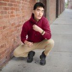 Hanes Men's EcoSmart Hooded Sweatshirt - Cardinal