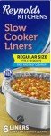 Reynolds Slow Cooker Liners, 6 Pack