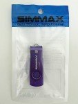 SIMMAX 32GB Memory Stick USB 2.0 Flash Drives Swivel Thumb Drive Pen Drive (32GB Purple)