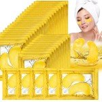 Gold Under Eye Patches - 30 Pairs for Dark Circles