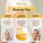 Golden Under Eye Patches - 20 Pairs