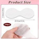 100PCS Disposable Eye Mask Paper Covers