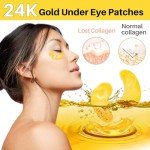 Gold Under Eye Patches - 30 Pairs for Dark Circles