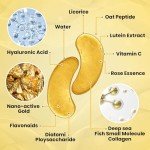 Golden Under Eye Patches - 20 Pairs