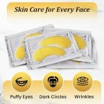 Golden Under Eye Patches - 20 Pairs