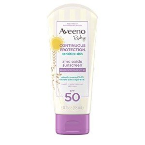 Aveeno Baby Zinc Oxide Sunscreen SPF 50, 3 oz
