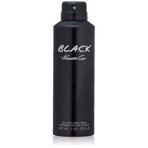 Kenneth Cole Men's Black Body Spray, 6 oz