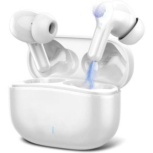 Wireless Earbud,Bluetooth 5.3 Earbuds Stereo,Noise Cancelling Earbuds Wireless with Charging Case,IPX7 Waterproof, Touch Control,Bluetooth Headphones with Mic,Sports Wireless Headphone for Android iOS