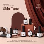 6-Color Winter Nude Gel Nail Polish Set