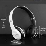 Upgraded Hybrid Noise Cancelling Headphones with Transparent Modes Wireless Bluetooth with Mic Fast Charging Deep Bass Soft-Earpads White
