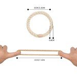 20 Pack of Spiral Hair Ties for Women