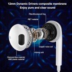 Wired Headphones for iPhone Headphones Wired Earbuds Earphones Built-in Microphone & Volume Control Nosie Reduction Headsets Compatible with iPhone 14/13/12/11/XR/XS/X/8/7/SE/ProSupport All iOS System