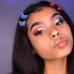 50 Pack Pastel Butterfly Hair Clips for Girls