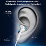 Wired Headphones for iPhone Headphones Wired Earbuds Earphones Built-in Microphone & Volume Control Nosie Reduction Headsets Compatible with iPhone 14/13/12/11/XR/XS/X/8/7/SE/ProSupport All iOS System