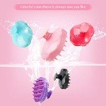 Silicone Scalp Massager Brush for All Hair Types