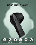 CAPOXO N7 Wireless Earbuds, Bluetooth Earbuds Headphones 78hrs Long Lasting Earphones IPX7 Waterproof Headset with Wireless Charging Case & Built-in Stereo Mic for Android iOS, Black