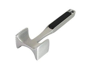 Multi-Sided Meat Tenderizer - Easy Storage, Black