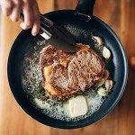 Silicone-Tipped Stainless Steel Cooking Tongs Set