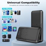 WIXLI Portable Charger, 10000mAh Slimmest Power Bank, Dual USB Battery Pack, High Speed Portable Phone Charge for iPhone 15 14 13 12 11 Pro Samsung S22 S21 Google AirPods iPad and More