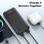 WIXLI Portable Charger, 10000mAh Slimmest Power Bank, Dual USB Battery Pack, High Speed Portable Phone Charge for iPhone 15 14 13 12 11 Pro Samsung S22 S21 Google AirPods iPad and More