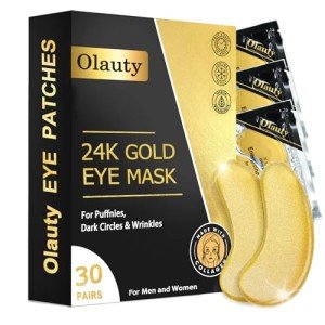 24K Gold Under Eye Patches - 30 Pairs