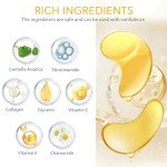 20 Pairs 24k Gold Under Eye Patches