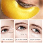 24K Gold Under Eye Patches - 30 Pairs